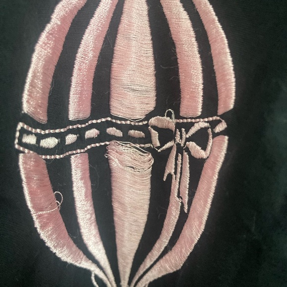 Anthropologie Elevenes | Black and Pink Hot Air Balloon Dress - Picture 8 of 8